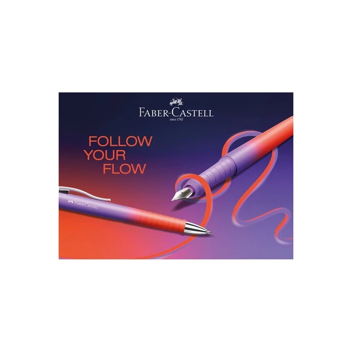FABER-CASTELL Poly Ball Edition Buzzing Blue Ballpoint Pen