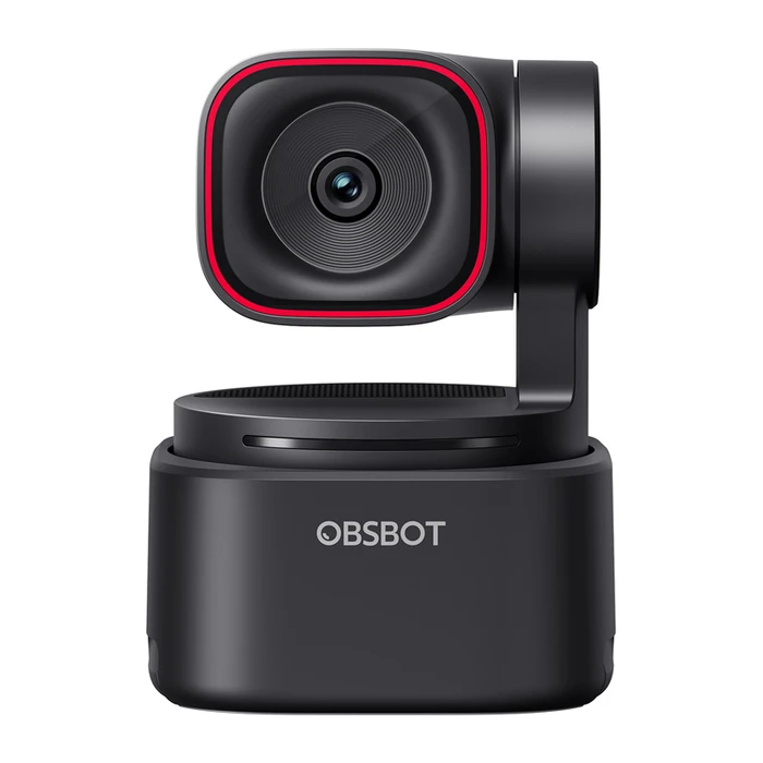 Obsbot Tiny 3 Lite Webcam 48MP 4K@30fps 1080p@120fps με ενσωματωμένο μικρόφωνο, AI παρακολούθηση, USB 2.0, τηλεχειριστήριο, Obsbot Vox Se μικρόφωνο συμπεριλαμβάνεται, Γκρι
