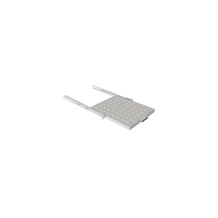 Συρόμενο Ράφι 19" για Rack 1U 445x500mm Γκρι Lanberg, αντοχή έως 35kg