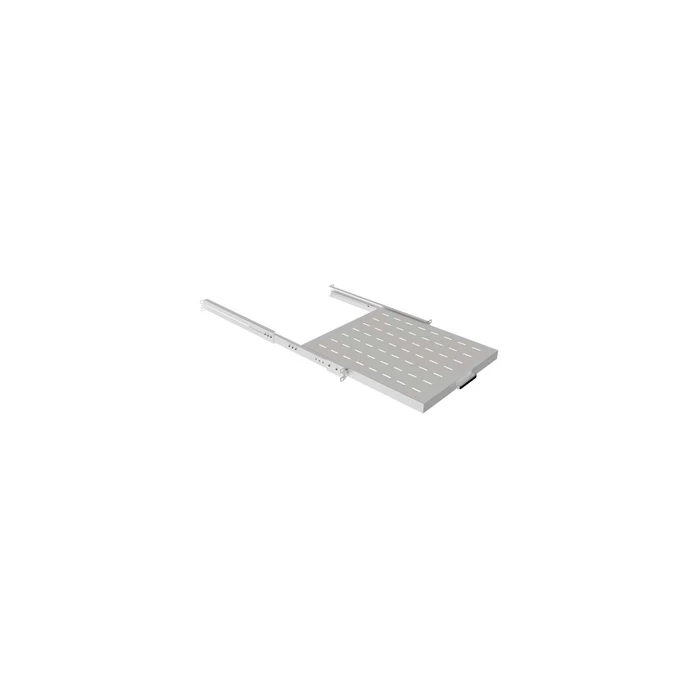 Συρόμενο Ράφι 19" για Rack 1U 445x500mm Γκρι Lanberg, αντοχή έως 35kg