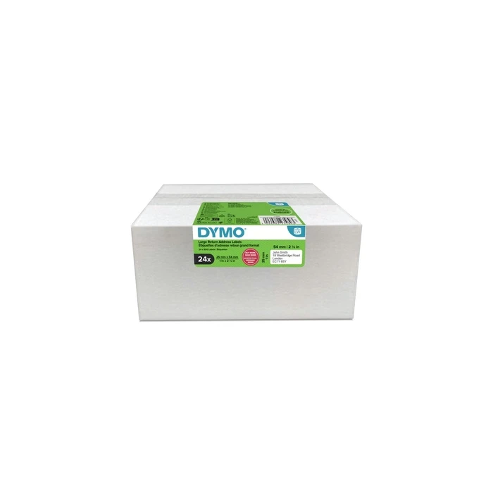 DYMO LW - Ετικέτες επιστροφής (Vorteilspack) 25 x 54 mm, 24 ρολά x 500 τεμ.