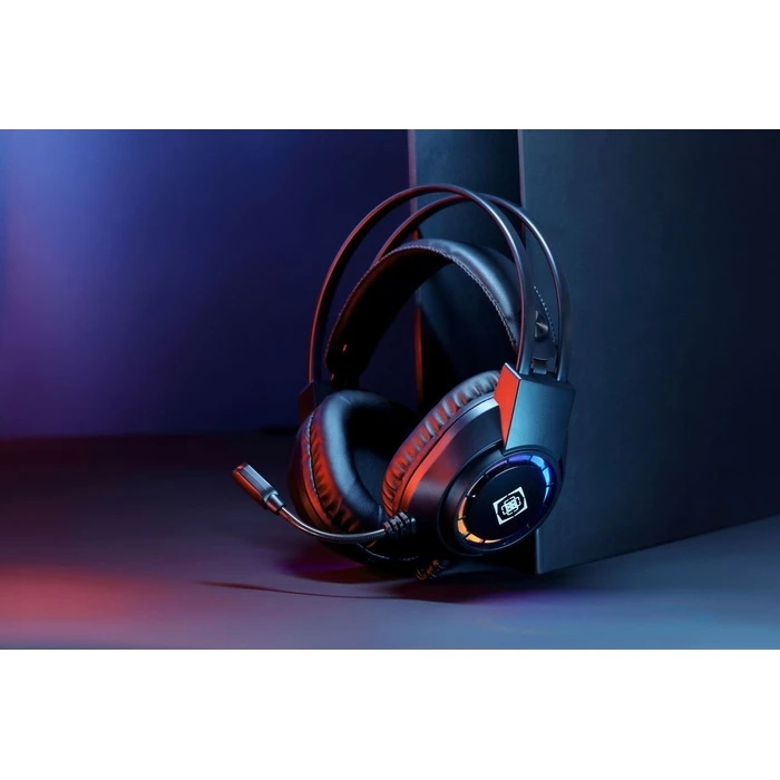 Deltaco DH220 Over Ear Gaming Headset με σύνδεση 3.5mm