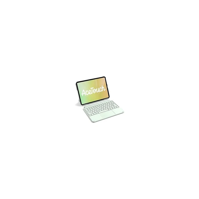 inateck AceTouch Αποσπώμενη Θήκη Πληκτρολόγιο για iPad 11"/Air 4-5 QWERTZ Πράσινο