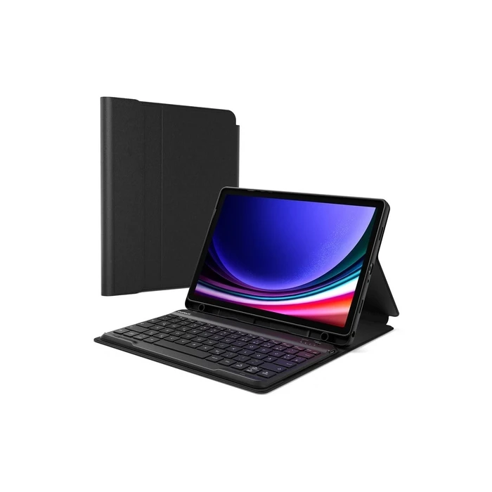 Inateck N0028 Black Galaxy Tab A9+ Θήκη με Bluetooth Πληκτρολόγιο