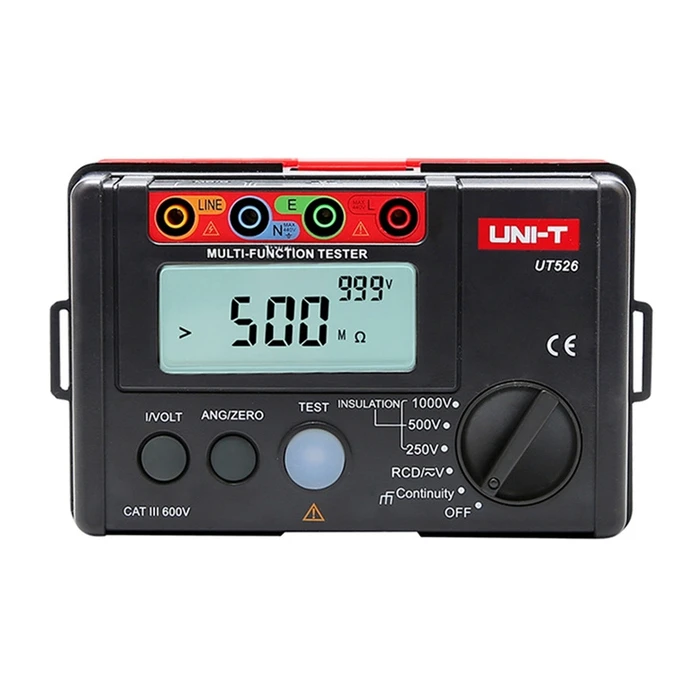 UNI‑T UT526 Πολυλειτουργικός Ελεγκτής Ηλεκτρικών Εγκαταστάσεων