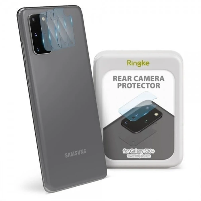 Ringke Camera Glass Samsung Galaxy S20+ Plus [3 PACK]