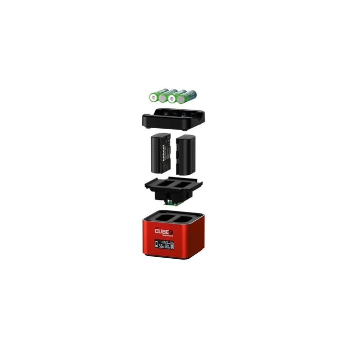 Hähnel Pro Cube 3 Διπλός Φορτιστής - Canon με οθόνη LCD (λιανική)