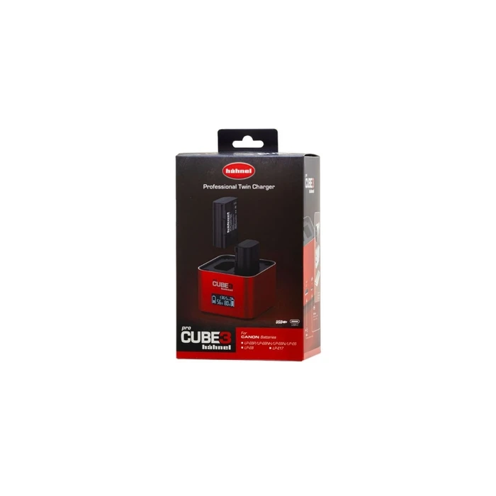 Hähnel Pro Cube 3 Διπλός Φορτιστής - Canon με οθόνη LCD (λιανική)