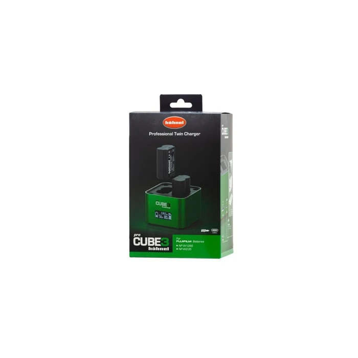 Hähnel ProCube3 Διπλός Φορτιστής Μπαταριών για Fujifilm με Οθόνη LCD