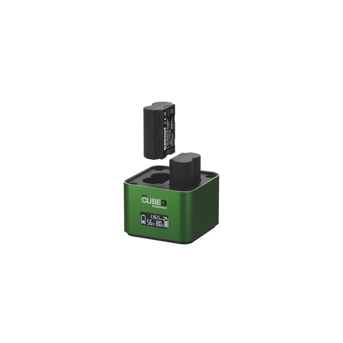 Hähnel ProCube3 Διπλός Φορτιστής Μπαταριών για Fujifilm με Οθόνη LCD