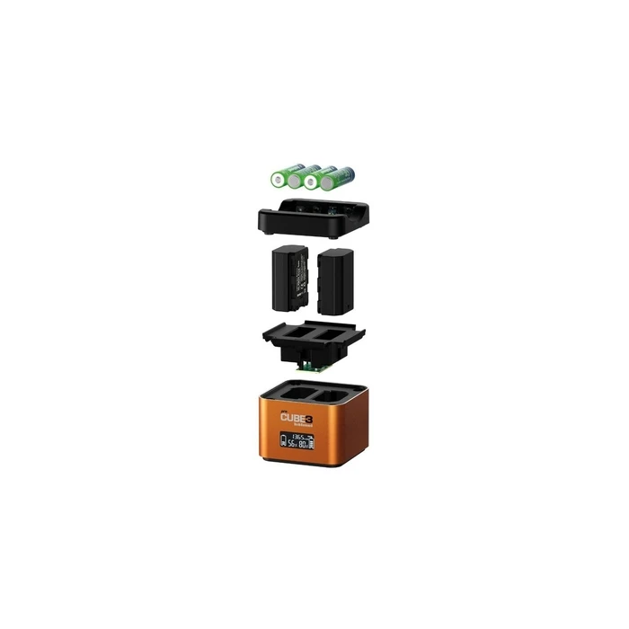 Hähnel ProCube 3 διπλός φορτιστής για Sony με οθόνη LCD
