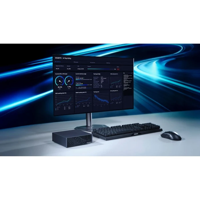 GIGABYTE AI TOP ATOM ATAGB10-9001 (NVIDIA GB10, 128GB LPDDR5x, 4TB NVMe)