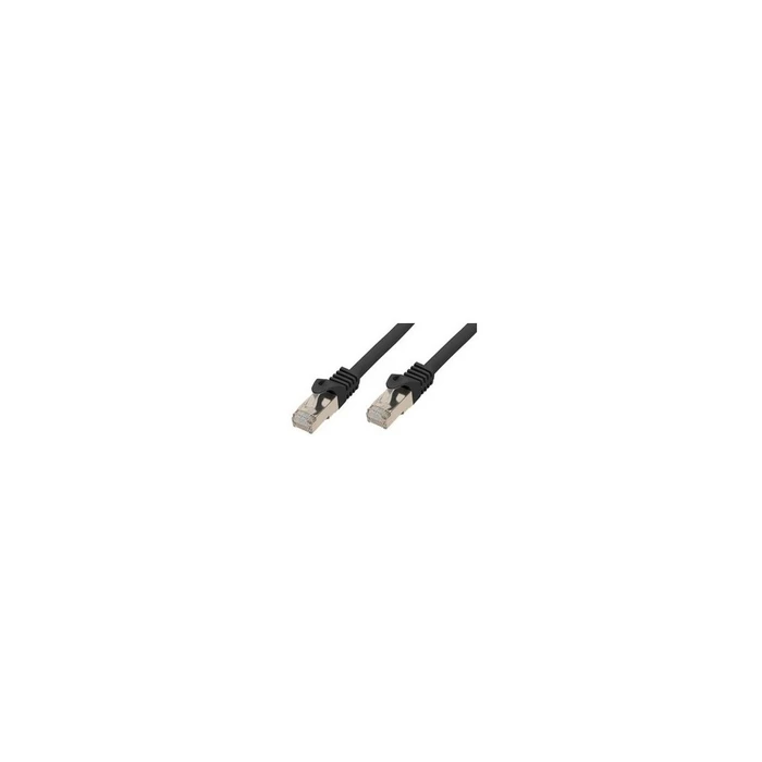 Καλώδιο Patch RJ45 Shiverpeaks S/FTP Cat7 LSZH 1,0 m Μαύρο