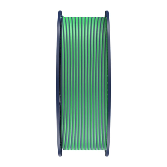 Sunlu PLA+ 3D Printer Filament — Green and Purple (Silk)