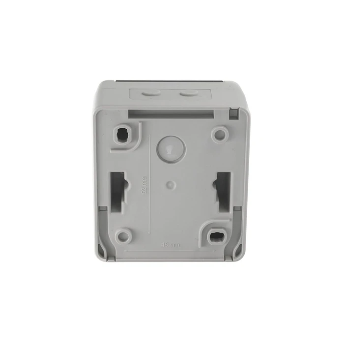 Equip 2-Port Keystone Surface-Mount Box, Unshielded, Outdoor, Grey (MPN 125451, SKU 581707, EAN 4015867244180)