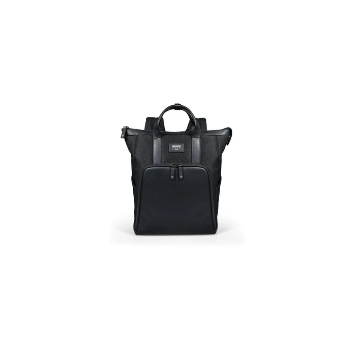 Port (Port Designs) Muse 16" ECO Laptop Rucksack with Pouch, Black