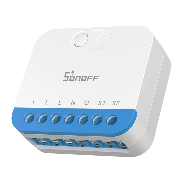 Sonoff MINI-ZBDIM Έξυπνος Διακόπτης Dimmer Wi‑Fi & ZigBee (με Ουδέτερο) MINI-DIM-ZB