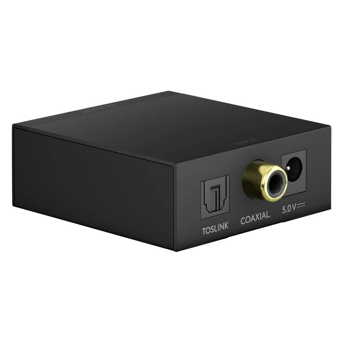Αντάπτορας Ήχου Goobay μετατροπέας ήχου 58493, Coaxial/Toslink σε 2x RCA, μαύρος