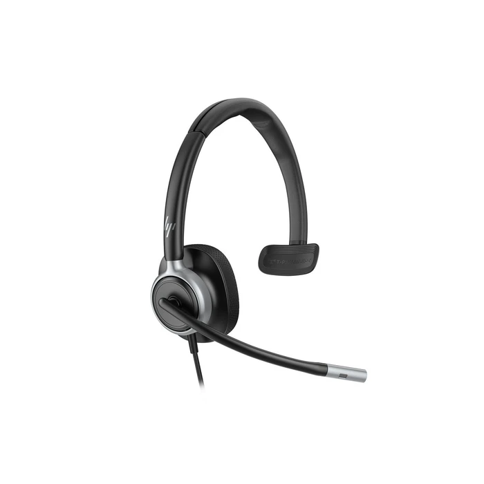 Poly Mission 615 Monaural USB Wired Headset (USB-C with tethered USB-A adapter) - Bulk (SKU C01C3A6#AC3)