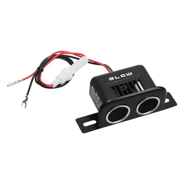 Jack Αναπτήρα Αυτοκινήτου Σασί 1 σε 2 με Ασφάλεια