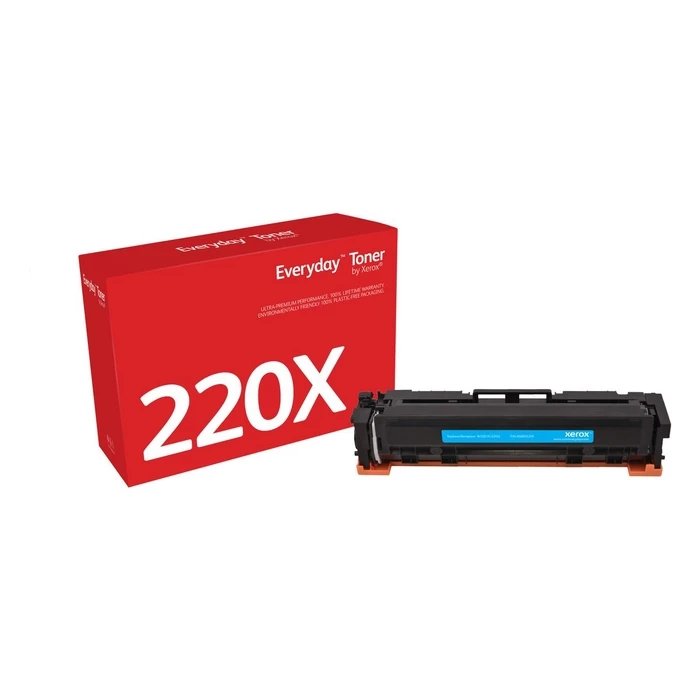 Xerox Toner Everyday HP 220X (W2201X) Cyan - High Capacity Compatible Toner Cartridge (006R05209)