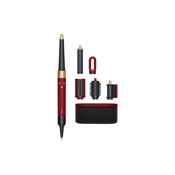Dyson HS08 Airwrap i.d. Straight + Wavy Air Brush 1300W Red Velvet/Gold (596926-01)