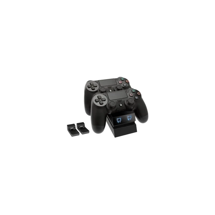 Venom Twin Docking Station - Charging Dock for 2 PS4 DualShock 4 Controllers, Black