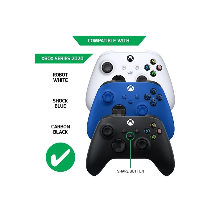 Venom Rechargeable Dock for 1 Xbox Series X/S Controller Black VS2880