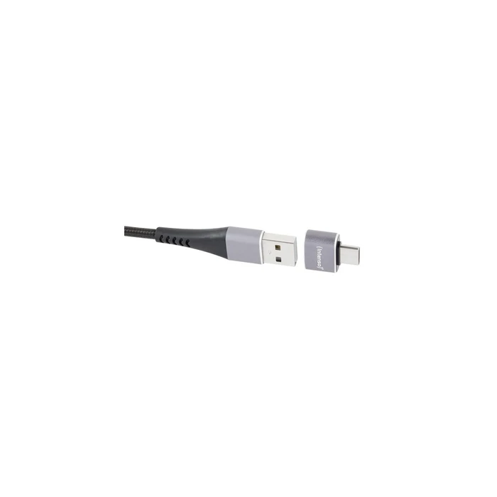 Intenso 3-pack USB-A to USB-C Adapter C480C, Aluminium