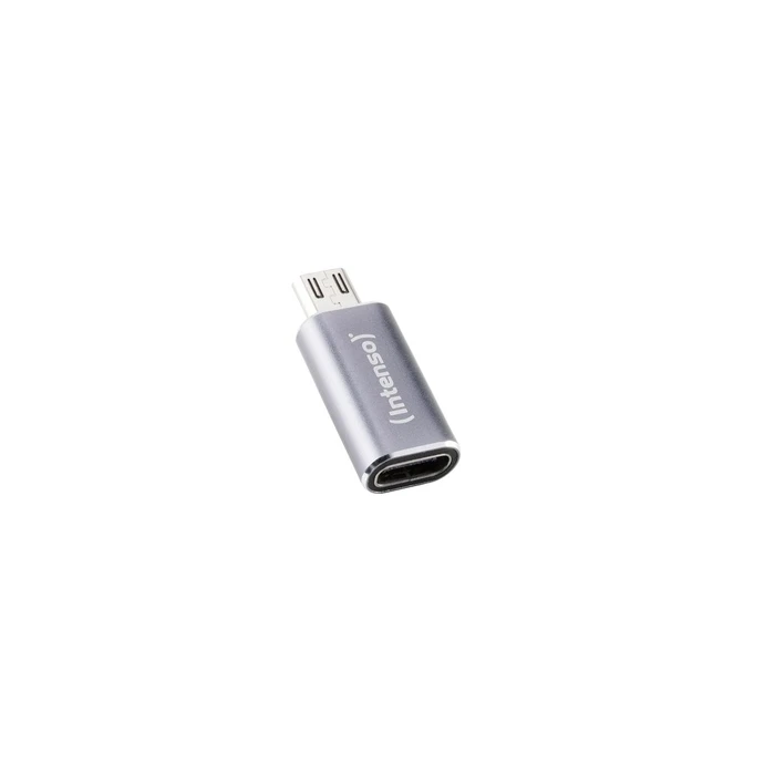 Intenso 3-pack USB Adapter USB‑C to Micro‑USB C480M Aluminum (Anthracite)