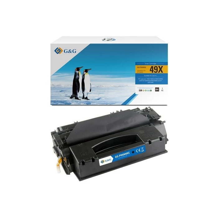 G&G Premium Toner 7K Black (compatible with HP Q5949X / HP 49X)