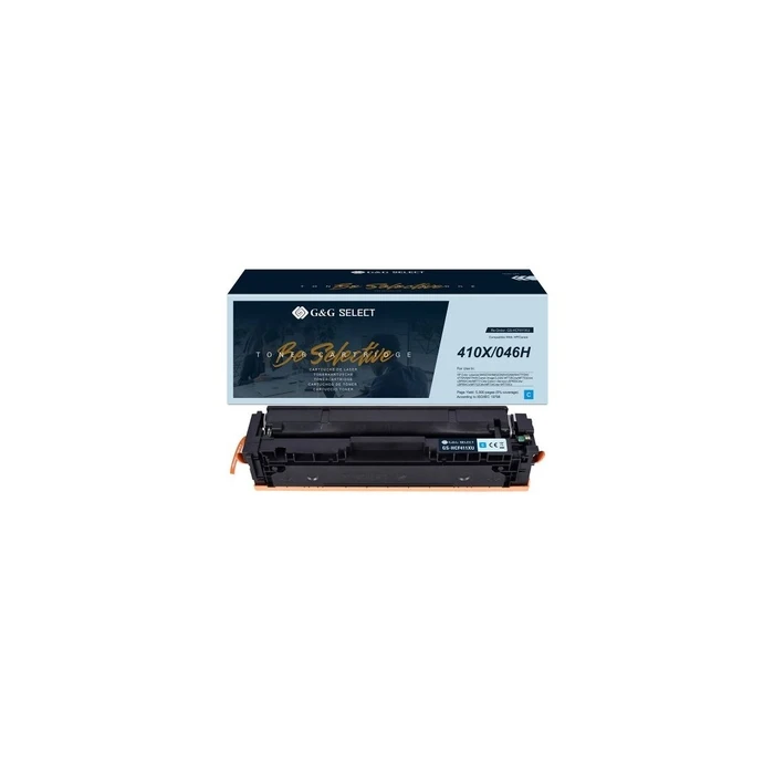 G&G Select XL Toner συμβατό με HP 410X / CF411X - Κυανό (Cyan)