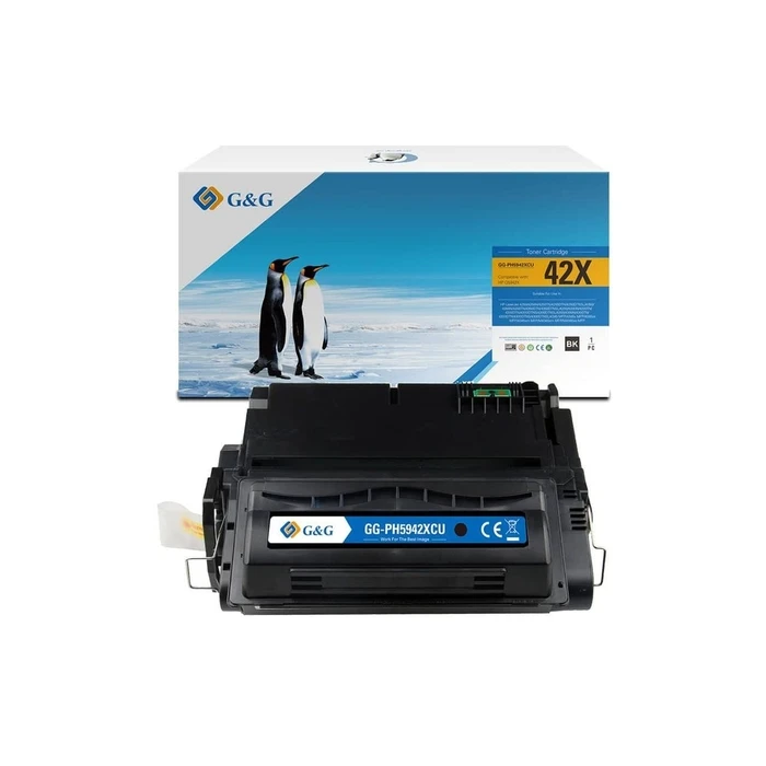 G&G Premium Toner 20K Black Q5942X (HP 42X) - Compatible for HP LaserJet 4250/4350, 20,000 pages