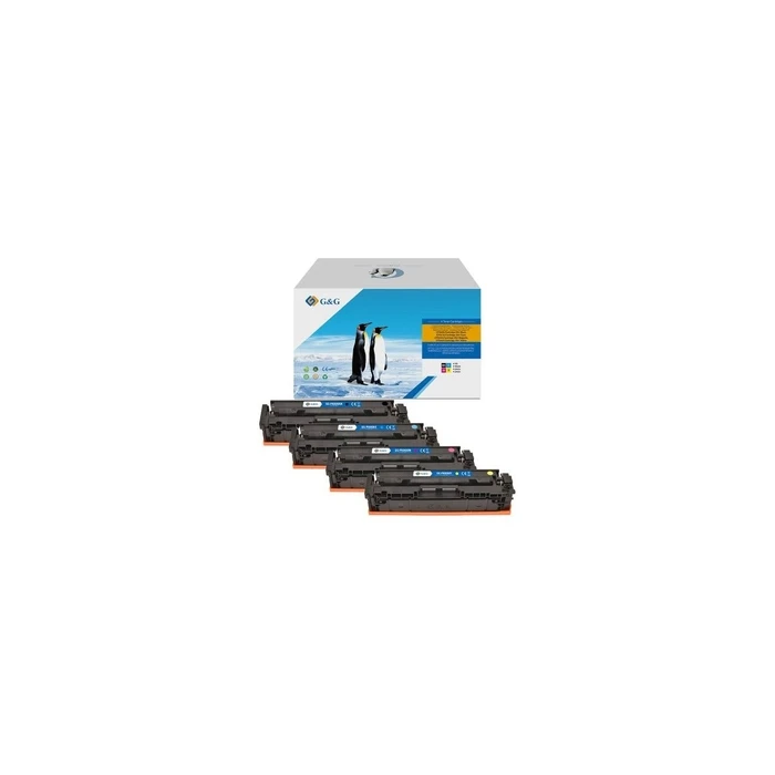 G&G Toner συμβατό με HP 203A Μαύρο Κυανό Μαγέντα Κίτρινο