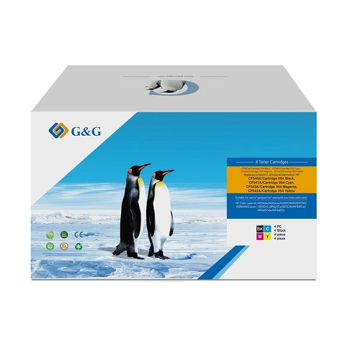 G&G Toner συμβατό με HP 203A Μαύρο Κυανό Μαγέντα Κίτρινο