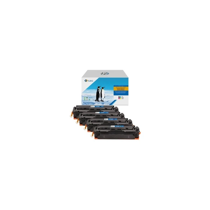 G&G Toner 4er Multipack HP 415A (replaces W2030A/W2031A/W2032A/W2033A) - BK/C/M/Y