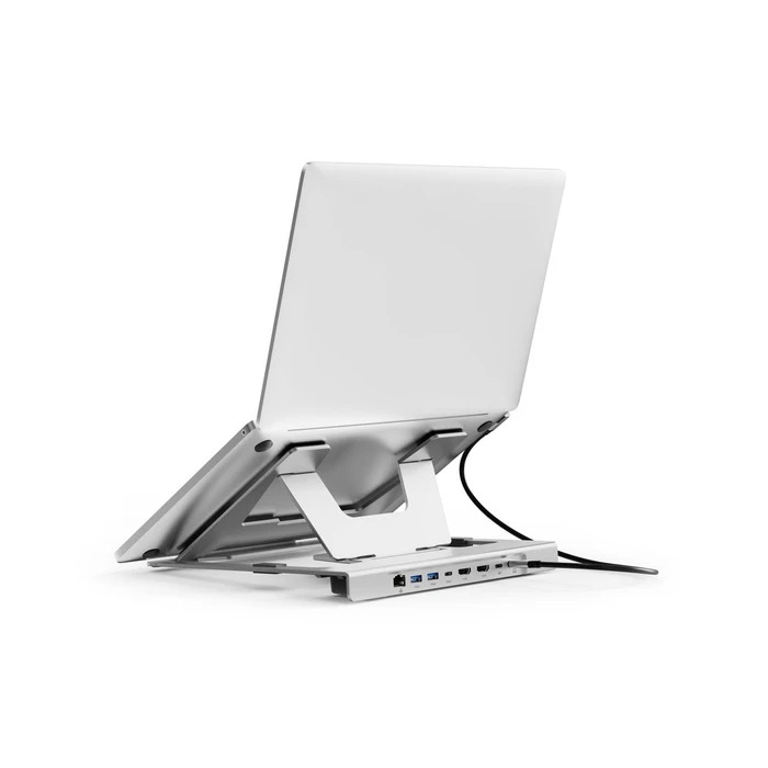 Conceptronic DONN35S USB-C Docking Station with HDMI, PD and Ethernet — Silver