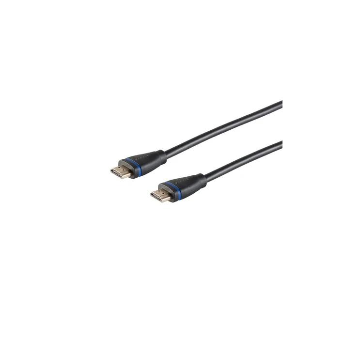 Καλώδιο HDMI Shiverpeaks 1 m Μαύρο (HDMI male - HDMI male) BS10-05025