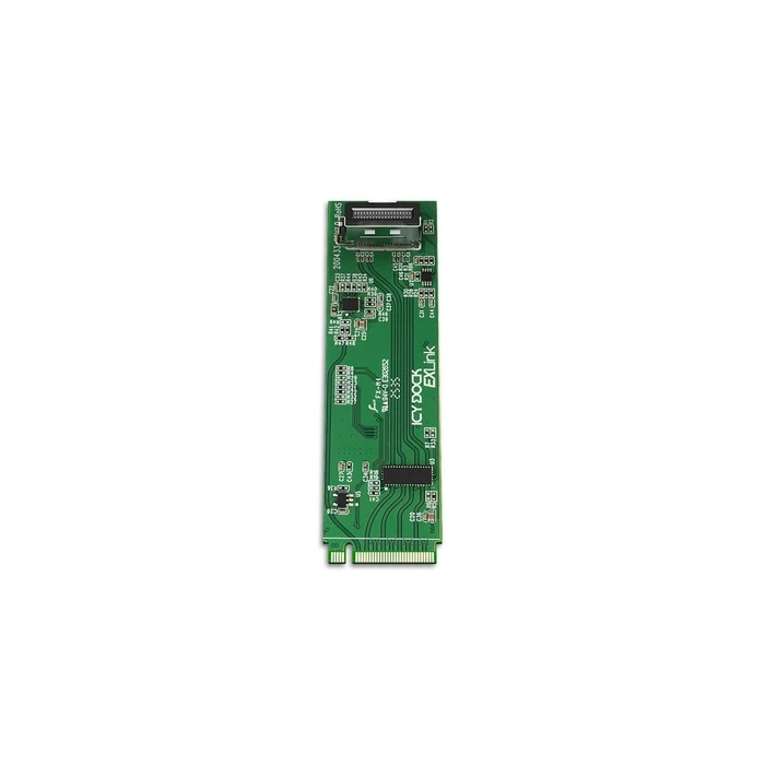 ICY DOCK EXLink MB309A5 M.2 NVMe PCIe 5.0 x4 to 1× MCIO 4i Adapter (with Redriver)
