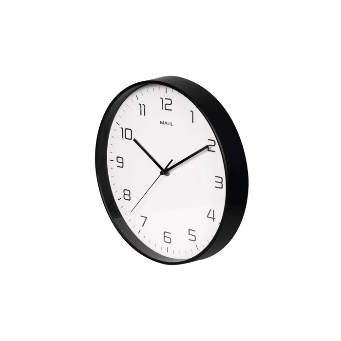 Επιτοίχιο Ρολόι MAUL MAULdrip, 30 cm, Quartz, χωρίς μπαταρία, μαύρο