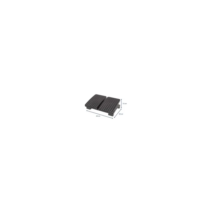 MAUL Footrest MAULstep duo, 43x32 cm, black
