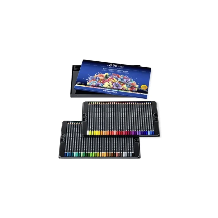STAEDTLER Mars Lumograph Colour Aquarell 104 - Σετ 60 ξυλομόλυβδων ακουαρέλας (100% PEFC)