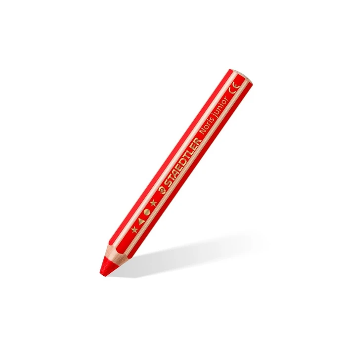 STAEDTLER Noris junior 140 3-in-1 colouring pencils, 6-piece (MPN 140 C6P2) 100% PEFC