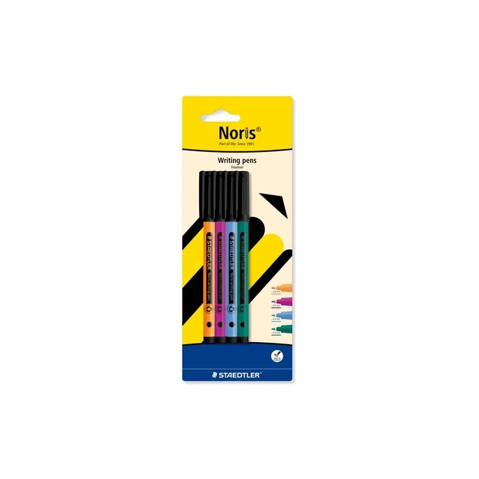 STAEDTLER Noris Design Markers BK - Set of 4
