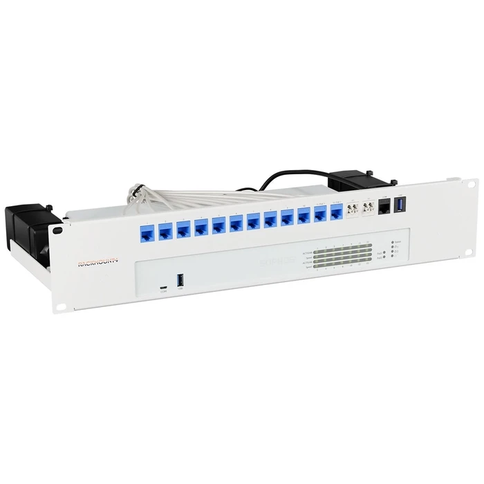Rackmount.IT 19" rackmount kit for Sophos XGS 118 / XGS 128 / XGS 138 Dual PSU (RM-SR-T16, SKU 590035)