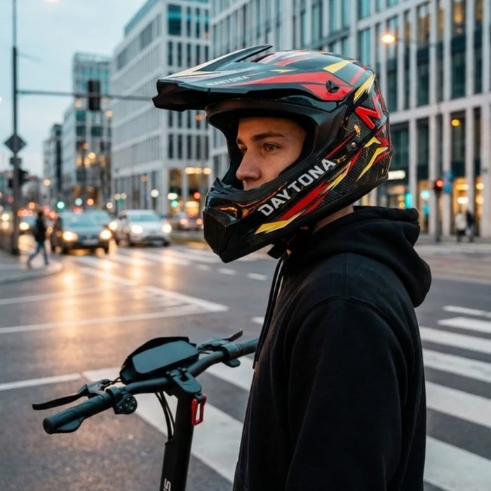 Motus Daytona Fullface L - Motus Daytona Full Face Helmet (Size L)