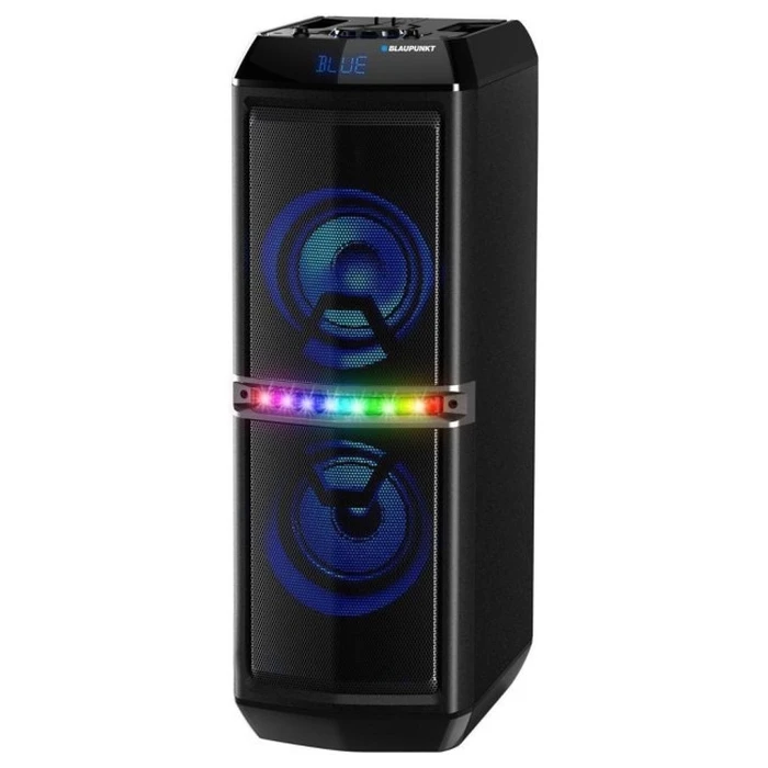Blaupunkt PS05.2DB Karaoke Speaker with Wireless Microphone and Light Effects (Black)