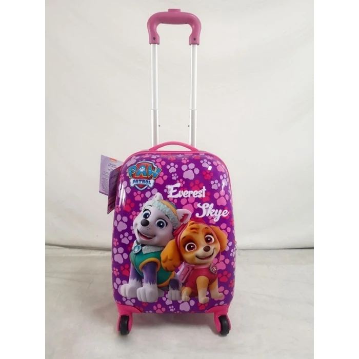 Nickelodeon Paw Patrol βαλίτσα με ρόδες - ροζ, μεγάλη (32 L, 48×32×23 εκ.)