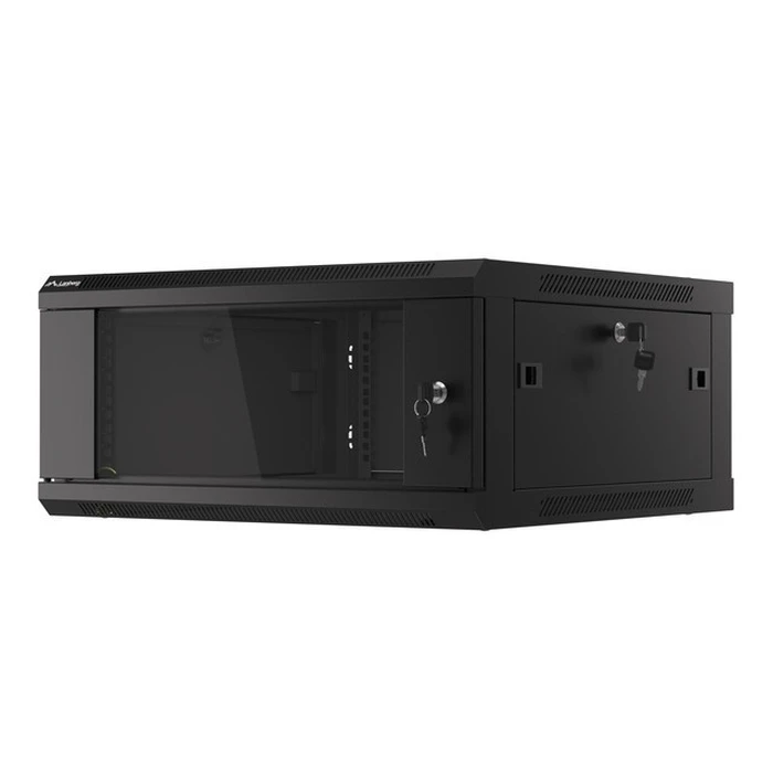Lanberg επιτοίχια 19" Rack 4U 600x600 mm μαύρη V2