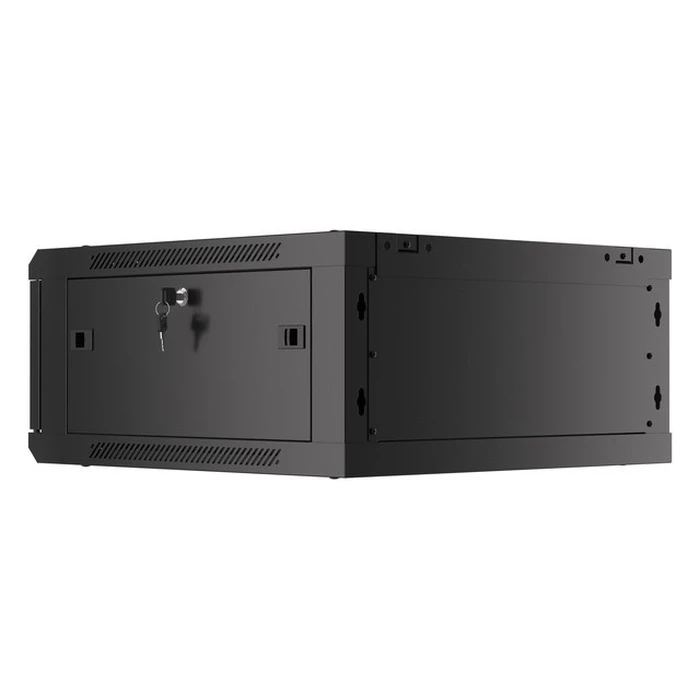 Lanberg επιτοίχια 19" Rack 4U 600x600 mm μαύρη V2
